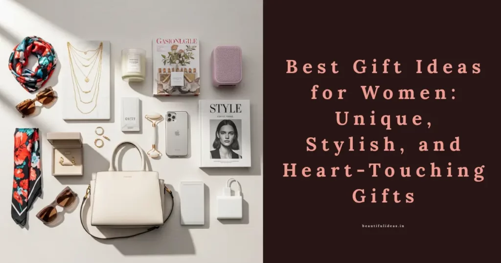 Best Gift Ideas for Women Unique, Stylish, and Heart-Touching Gifts