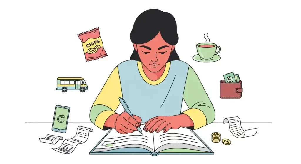 रोजाना खर्चे का रिकार्ड रखें
