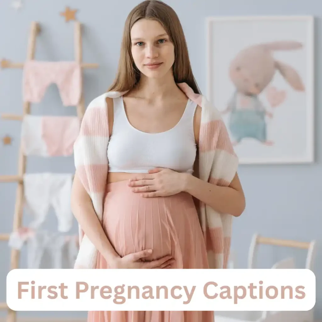 First Pregnancy Captions