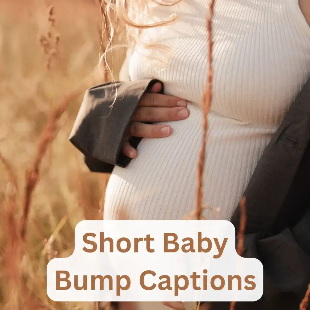 Short Baby Bump Captions
