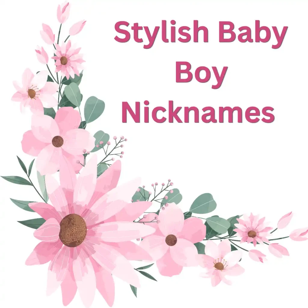 Stylish Baby Boy Nicknames 