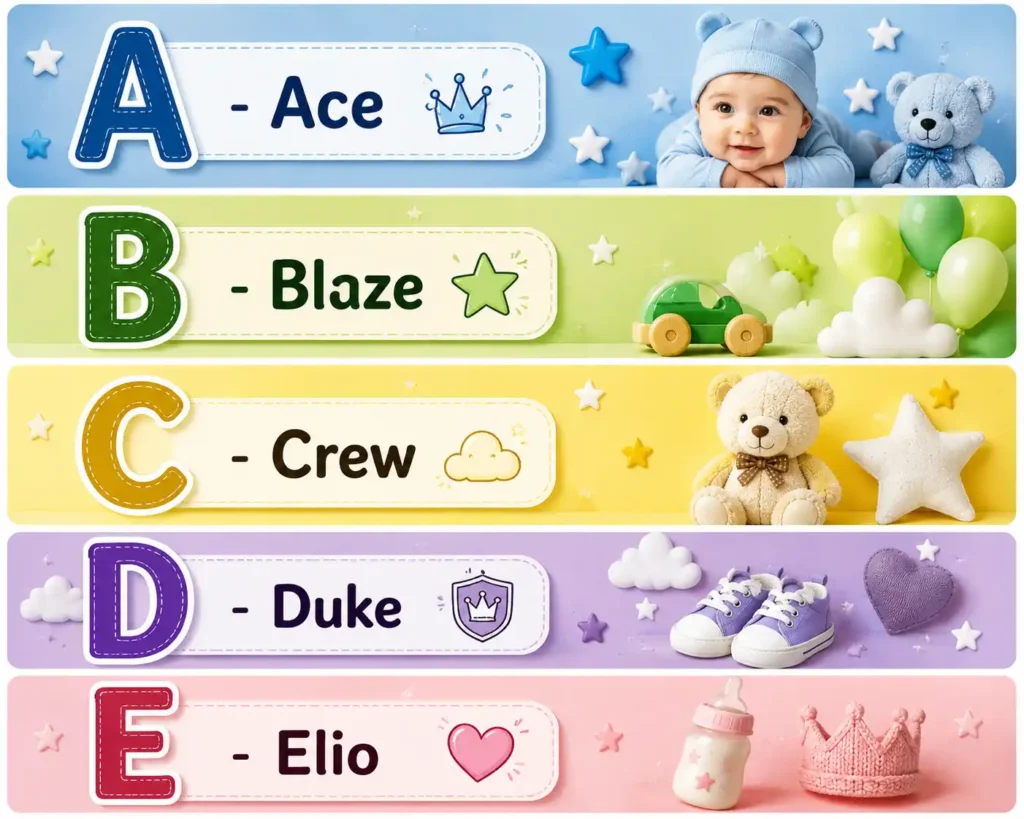 English Baby Boy Nicknames 
