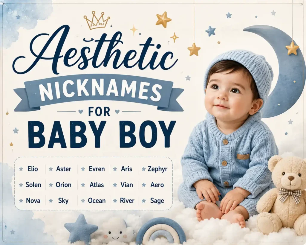 Aesthetic Baby Boy Nicknames