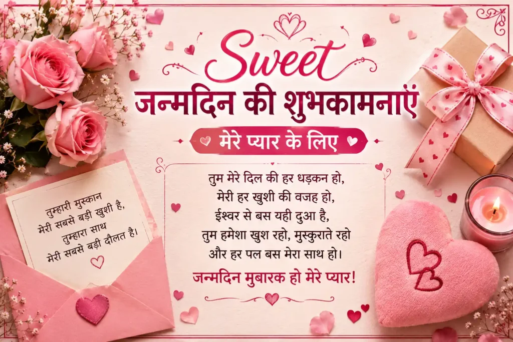 Sweet Birthday Wishes for My Love