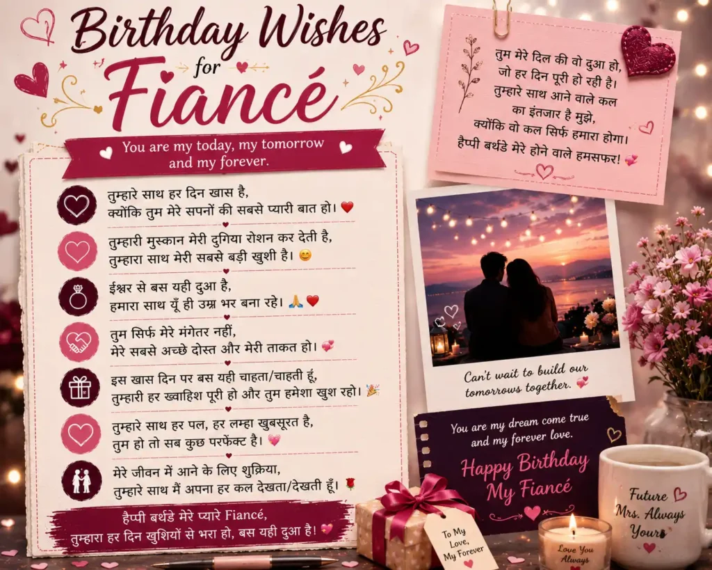 Birthday Wishes for Fiancé