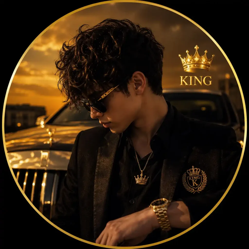 Luxury Gold Boyfriend Contact Photos