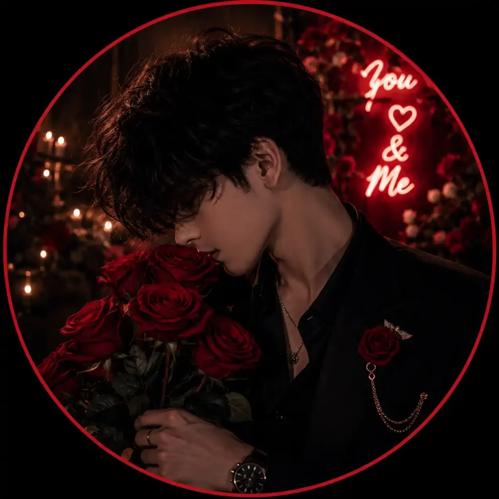 Rose Theme Boyfriend Contact Photos