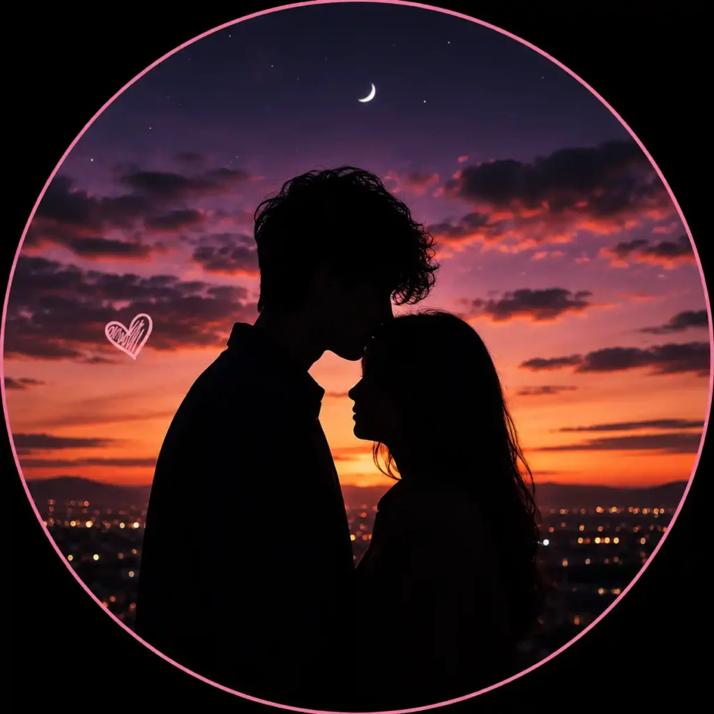 Couple Silhouette Boyfriend Contact Photos