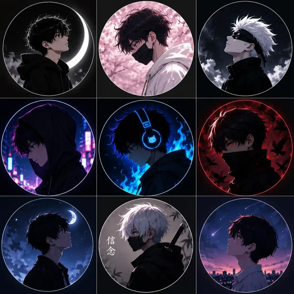 Anime Style Contact Photos