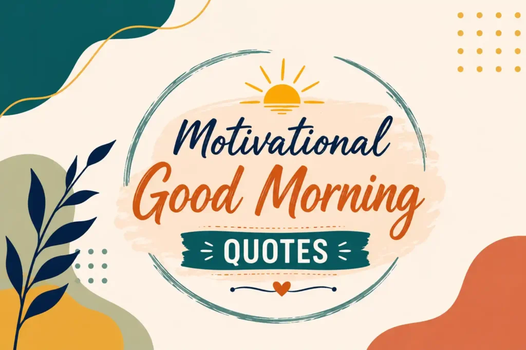 Motivational Good Morning Quotes