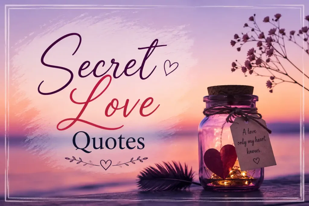 Secret Love Quotes