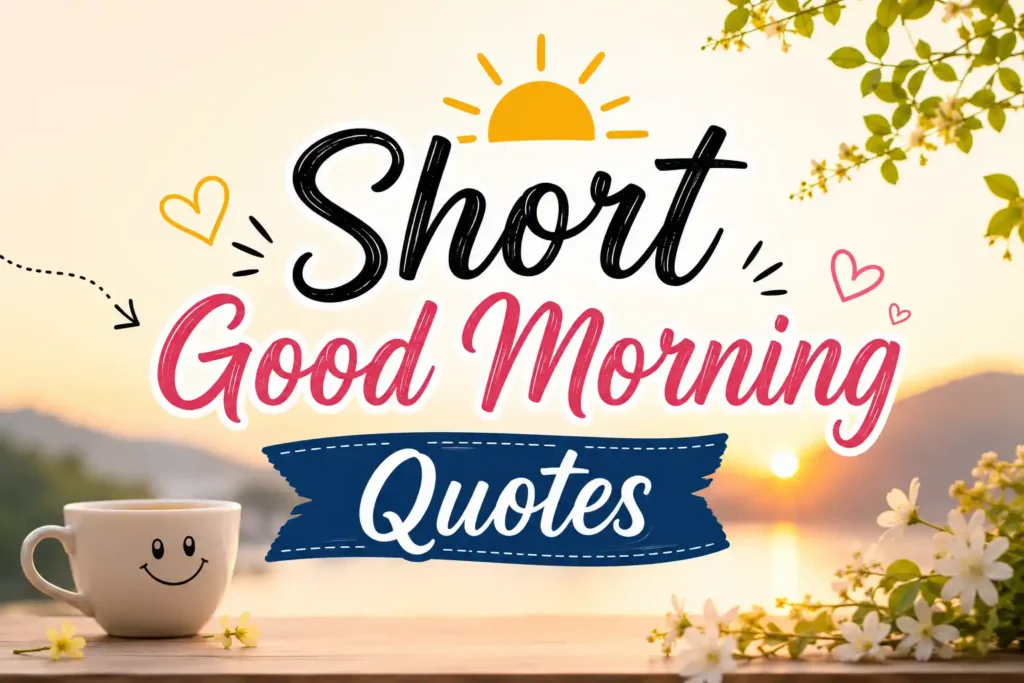 Short Good Morning Quotes