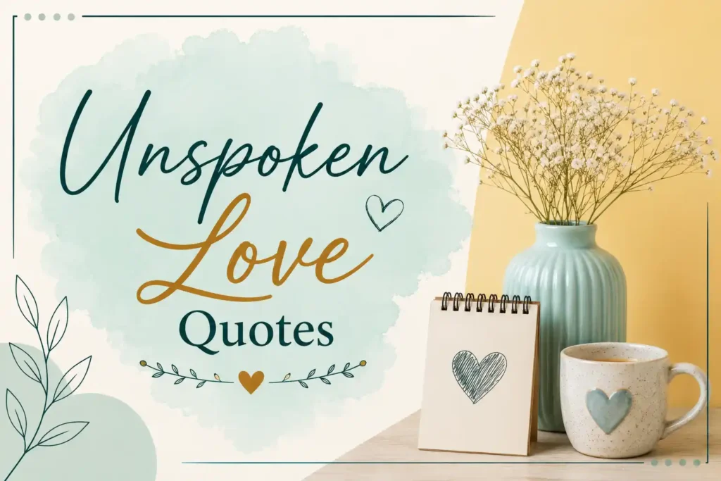 Unspoken Love Quotes