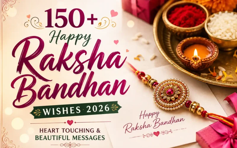 150+ Happy Raksha Bandhan Wishes 2026 | Heart Touching & Beautiful Messages_result