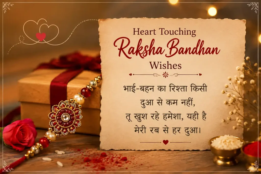 Heart Touching Raksha Bandhan Wishes